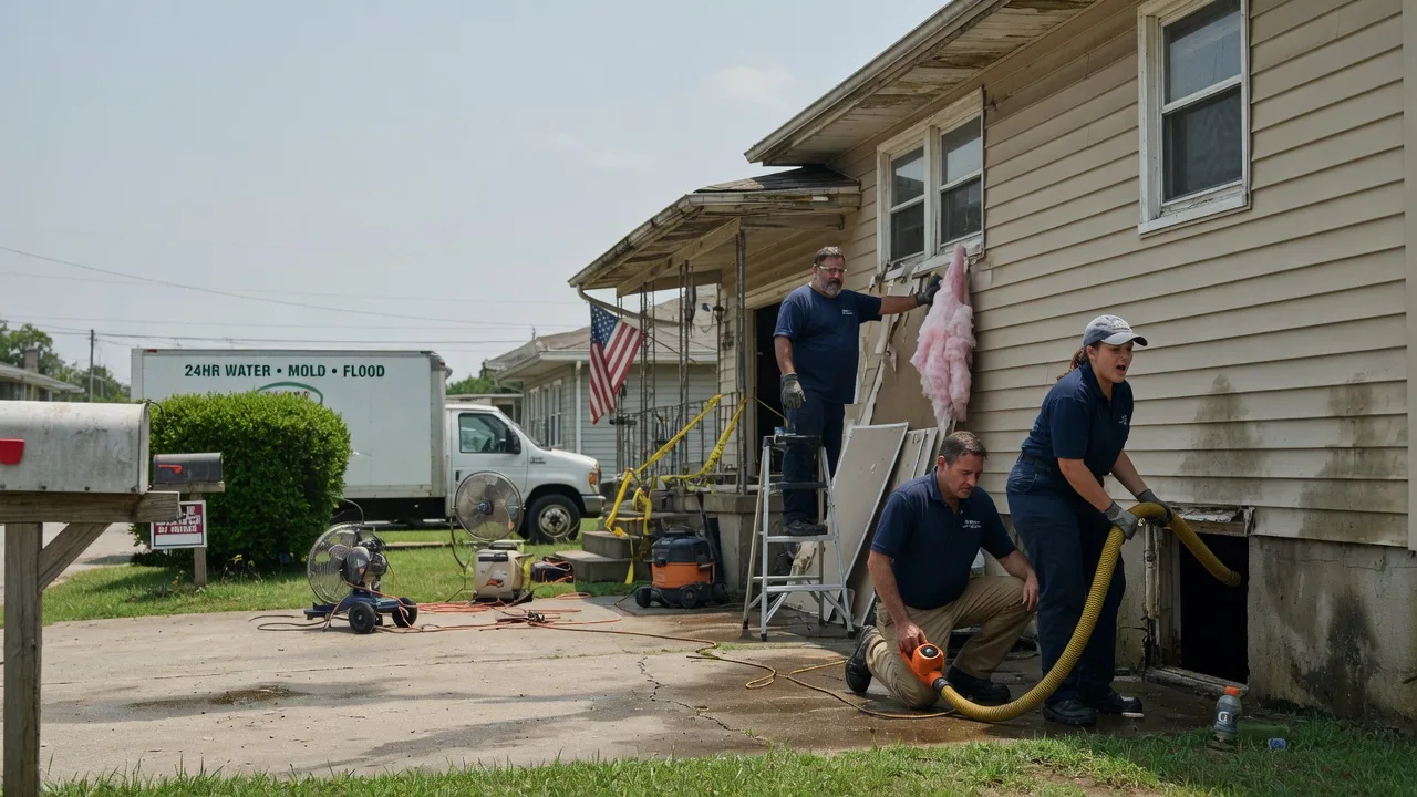 Water Damage Repair in Flowood, MS near me